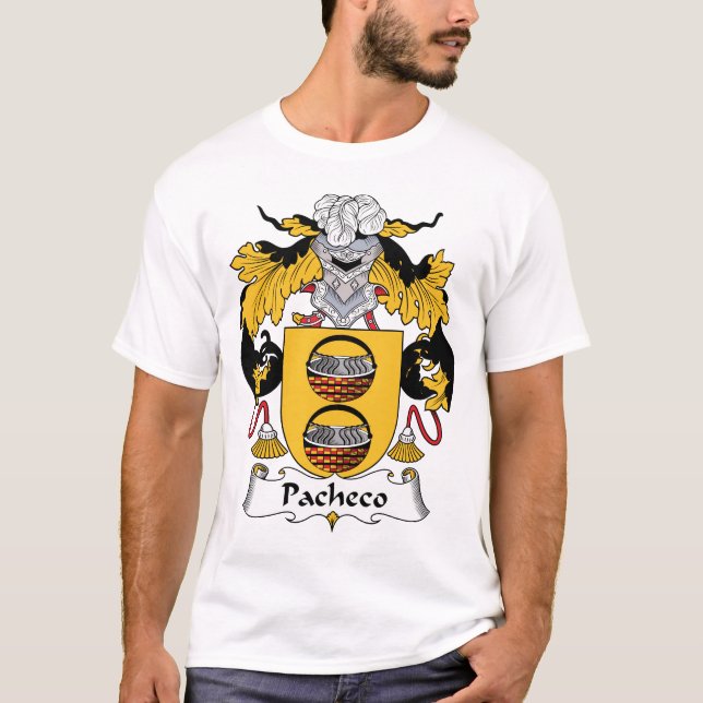 Pacheco familjvapensköld tee (Framsida)