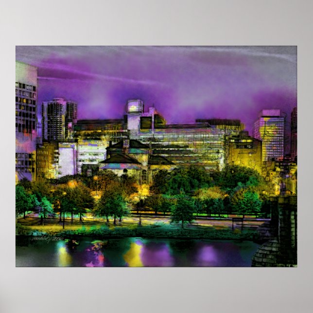 Pacheks Boston Nights Poster (Framsidan)