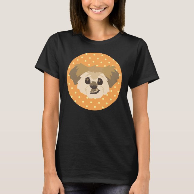 Pachi Shih Tzu T Shirt (Framsida)