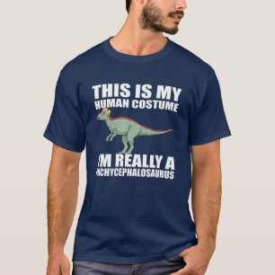 Pachycephalosaurus Costume Design Dinosaur T Shirt