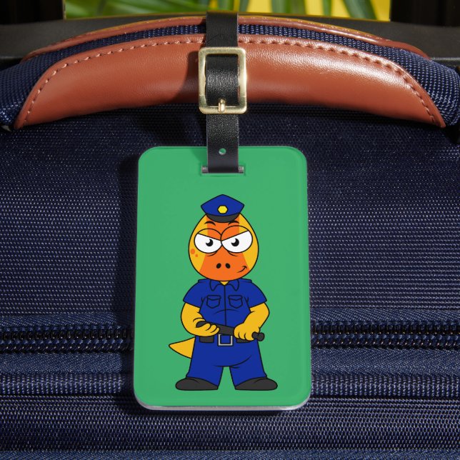 Pachycephalosaurus polis. bagagebricka (Framsida Insitu 2)