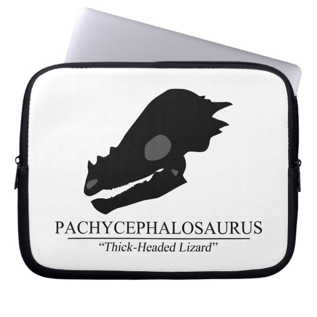 Pachycephalosaurus Skull Laptop Fodral (Framsidan)