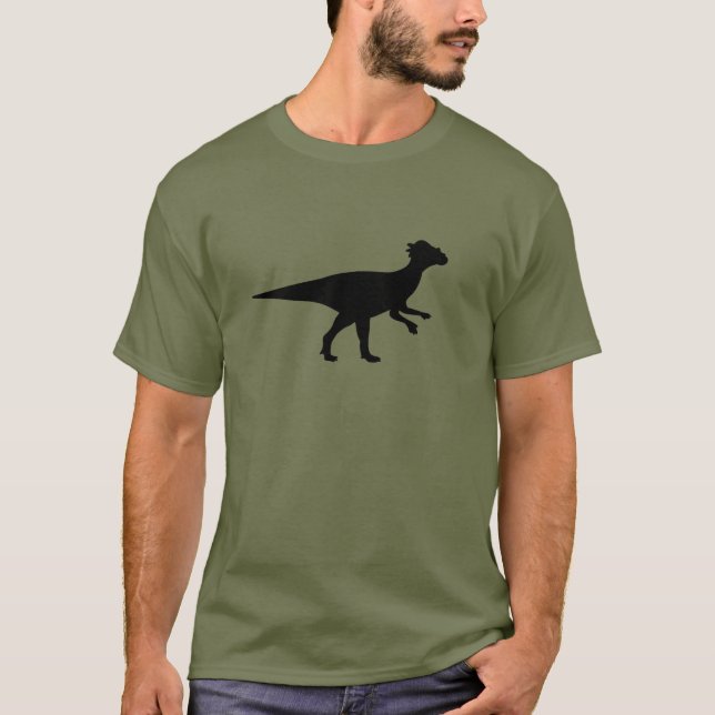 Pachycephalus Dinosaur Tee Shirt (Framsida)