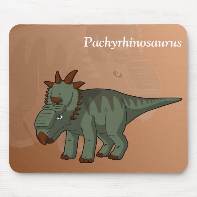 Pachyrhinosaurus Dinosaur Musmatta (Framsidan)