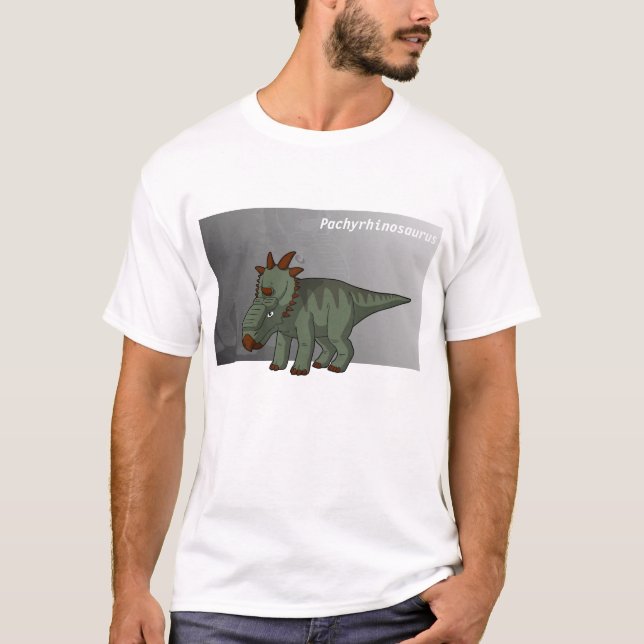 Pachyrhinosaurus dinosaur tröja (Framsida)