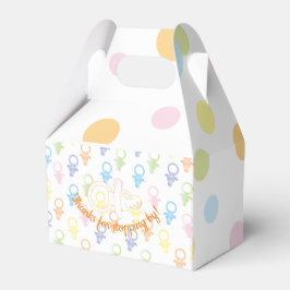 Paci Bunny Gable Favoritbox för babyskor Presentaskar