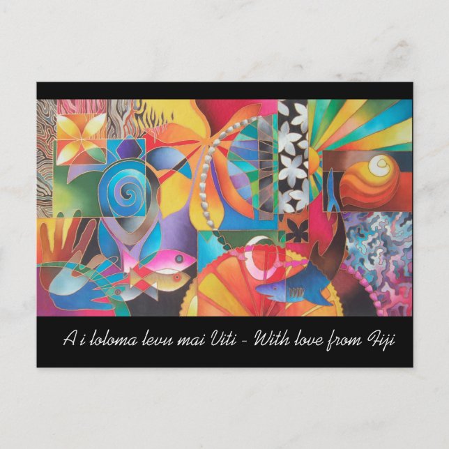 PACIFIC AFTERNOON VYKORT (Framsida)