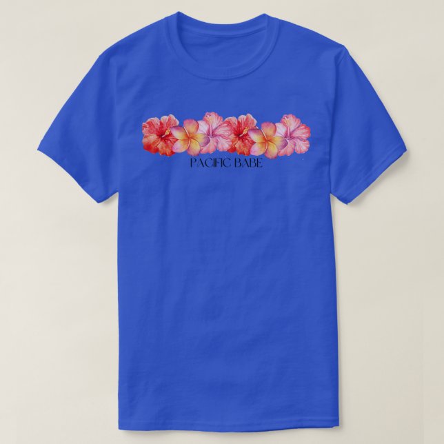 Pacific Babe TShirt T Shirt (Design framsida)