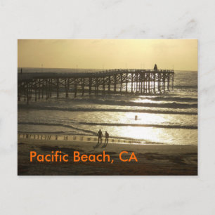 Pacific Beach, CA Vykort