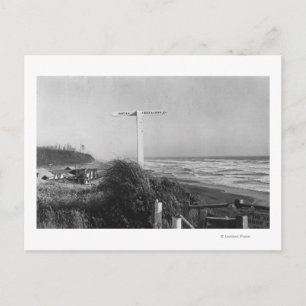 Pacific Beach, WA - Signera Miles till China Vykort