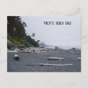 Pacific Beach Washington Vykort
