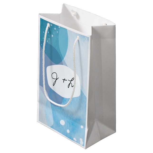 Pacific Blue Gift Bag (Framsidan Vinklad)