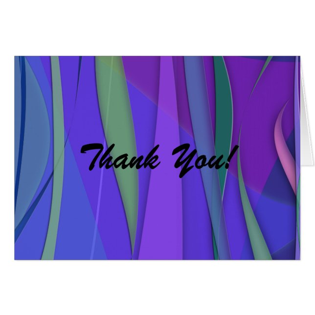 Pacific Breezes Tack Hälsningskort (Framsidan Horizontal)