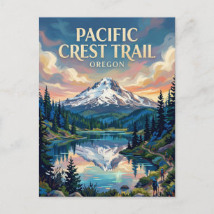 Pacific Crest Trail USA blir Vykort