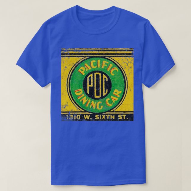 Pacific Dining T Shirt (Design framsida)