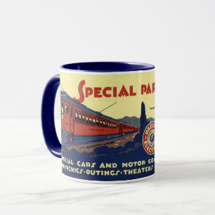 Pacific Electric Speciell Cars och Transport Mugg