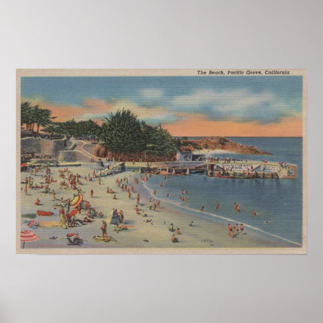 Pacific Grove, CA Poster (Framsidan)