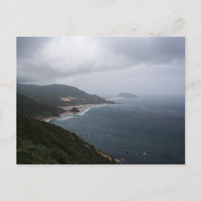 Pacific Kusten från Highway 1 vykort (Framsida)