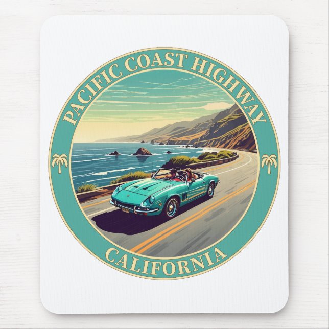 Pacific Kusten Highway California Musmatta (Framsidan)