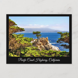 PACIFIC KUSTEN HIGHWAY CALIFORNIA POSTCARD VYKORT
