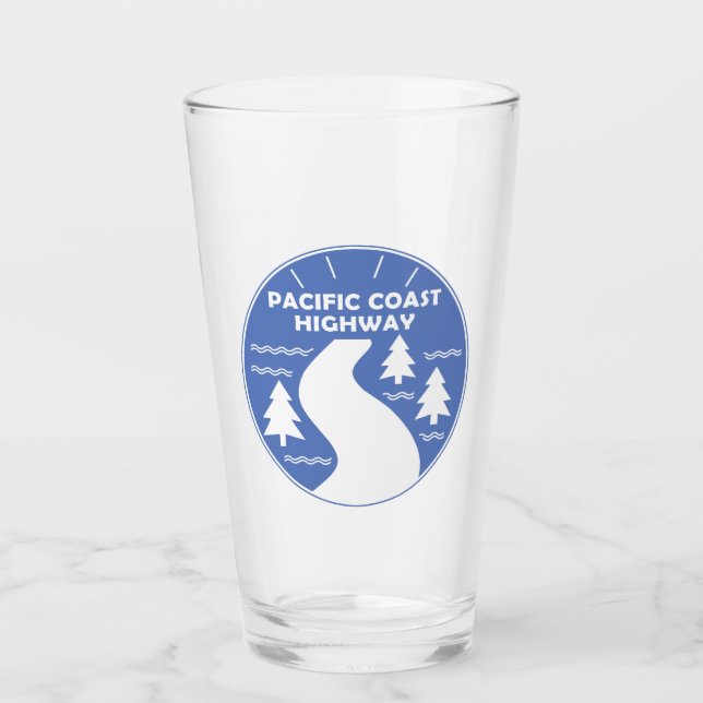 Pacific Kusten Highway Glaskopp (Framsida)