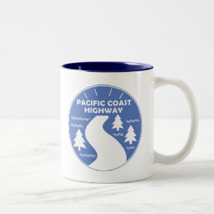 Pacific Kusten Highway Två-Tonad Mugg
