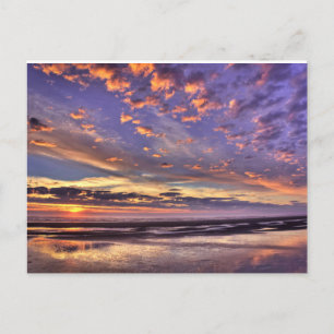 Pacific Kusten Paradise Sunset Vykort