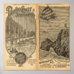 Pacific Kusten Steamship Company 2 Poster