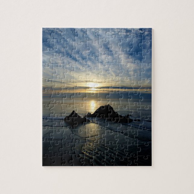 Pacific Kusten Sunset - 8x10 - 110 pcs. Pussel (Vertikal)