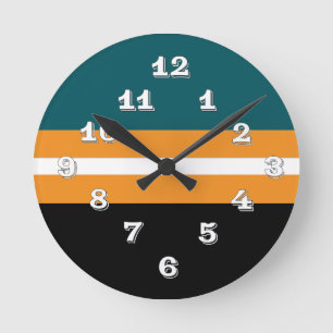Pacific Maritime Clock Rund Klocka