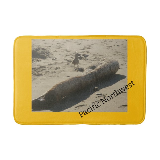 Pacific Northwest Beach Bath Mat Badrumsmatta (Framsidan)