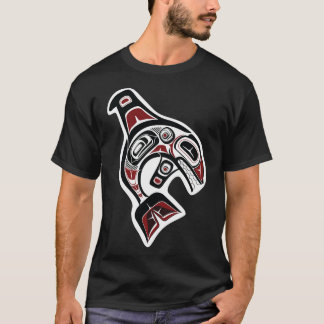 Pacific Northwest Orca native american saliform T Shirt