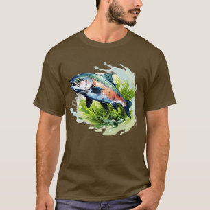 Pacific Northwest Salmon TShirt T Shirt