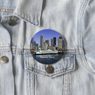 Pacific Northwest Seattle Ferry & Byggnad Knapp