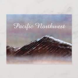Pacific Northwest Subtila Solstrålar Vykort