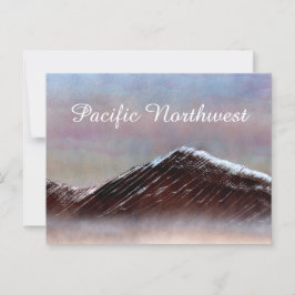 Pacific Northwest Subtle Sunlight Vykort