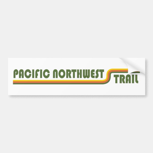 Pacific Northwest Trail Bildekal (Framsidan)