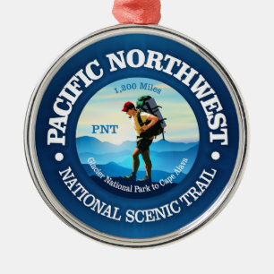 Pacific Northwest Trail (C) Julgransprydnad Metall