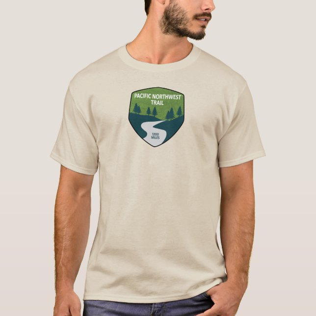 Pacific Northwest Trail T Shirt (Framsida)
