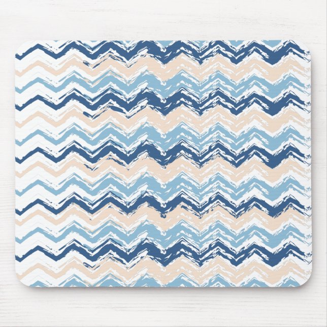 Pacific Ocean Chevron Mönster Musmatta (Framsidan)