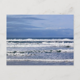 Pacific Ocean PowerEdge-vykort för Vågar Vykort