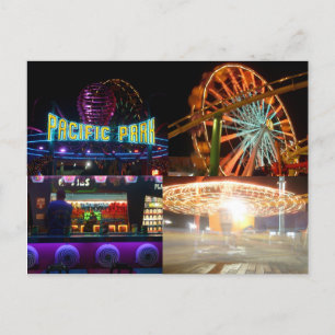 Pacific Park Collage Vykort