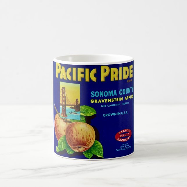 Pacific Pride Gravenstein Apple Mugg (Center)