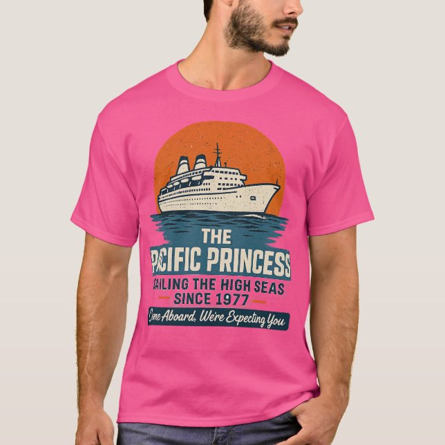 Pacific Princess T Shirt (Framsida)