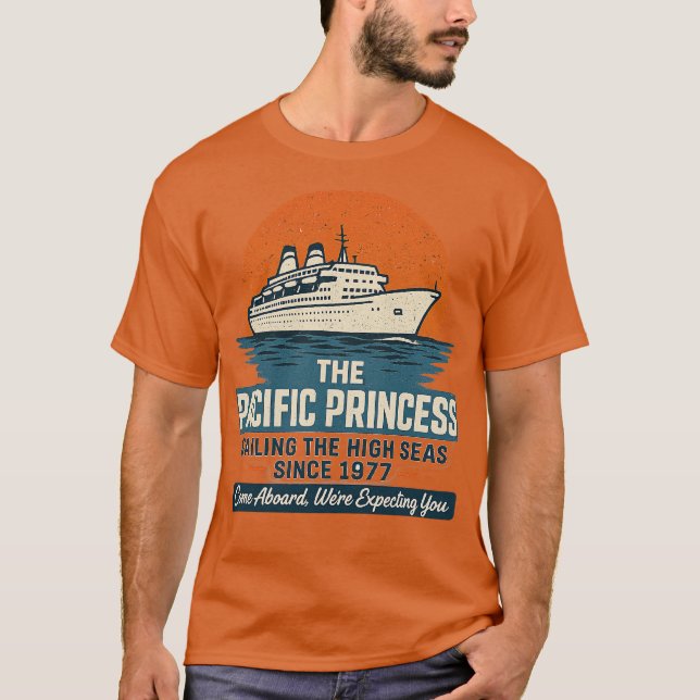 Pacific Princess T Shirt (Framsida)