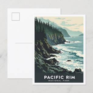 Pacific Rim National Park Kanada Resa Vykort