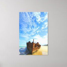PACIFIC SHIPWRECK 32 x 48 Canvastryck