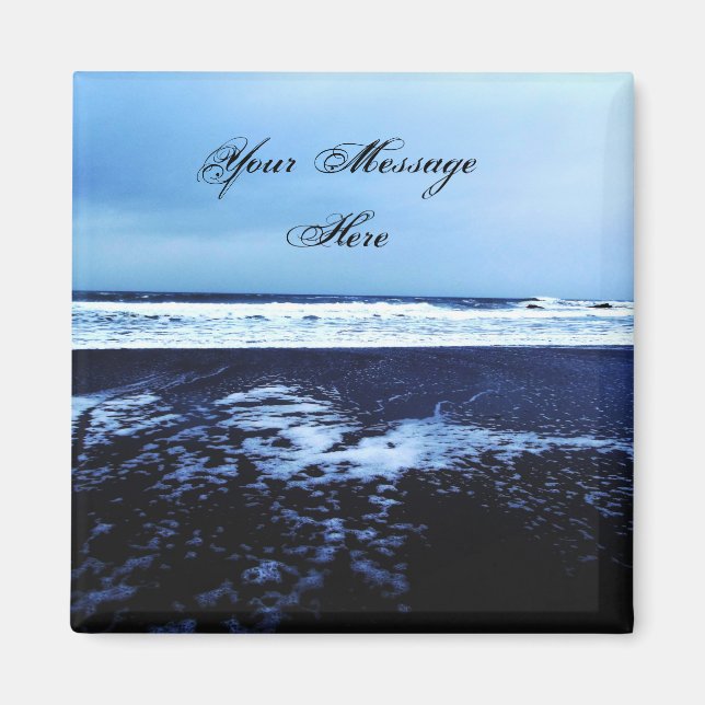 Pacific Sjölandskap Magnet (Framsidan)