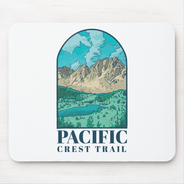 Pacific Vapensköld Trail Art Musmatta (Framsidan)