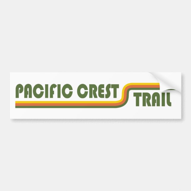 Pacific Vapensköld Trail Bildekal (Framsidan)